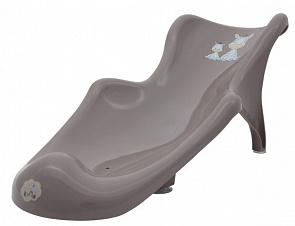 Горка для купания с дизайном Zebra, коричневая (Maltex, 6609_коричневый)